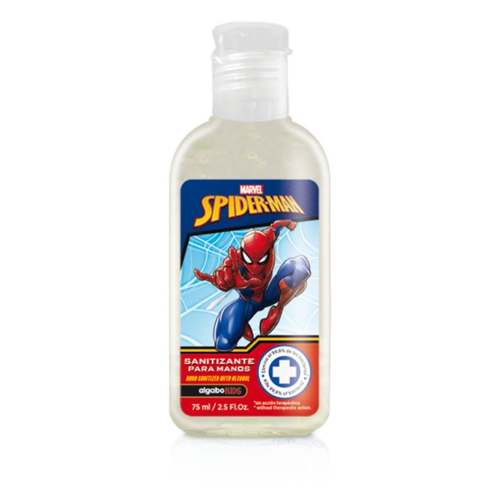 SPIDERMAN SANITIZANTE PARA MANOS x75ml. (4240875) (ALGABO KIDS)