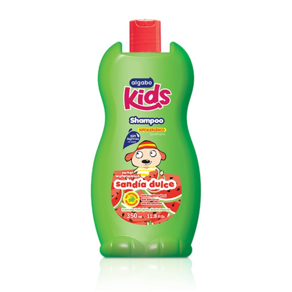 KIDS SHAMPOO SANDIA DULCE x350ml. (6043102) (ALGABO KIDS)