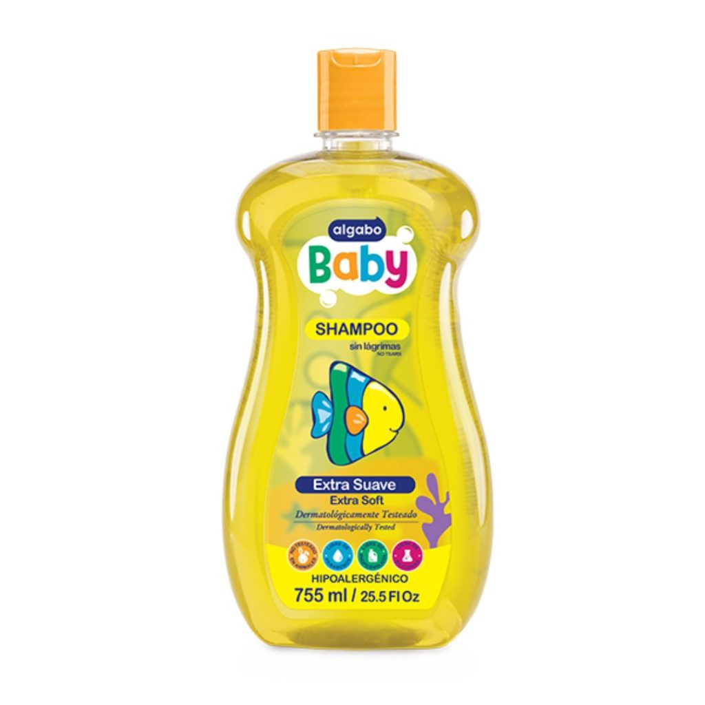 BABY SHAMPOO EXTRA SUAVE x755ml. (3343751) (ALGABO KIDS)