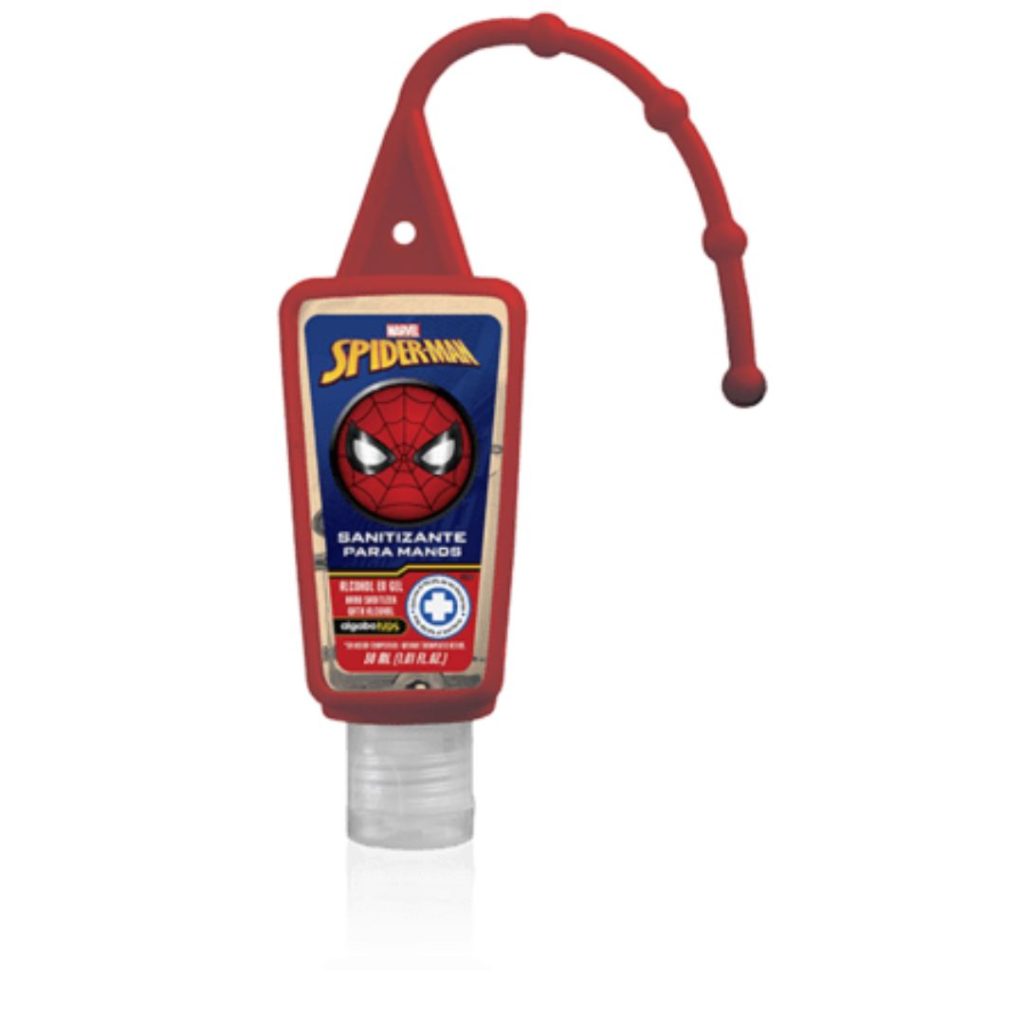 SPIDERMAN SANITIZANTE HOLDER x30ml. (4240879) (ALGABO KIDS)