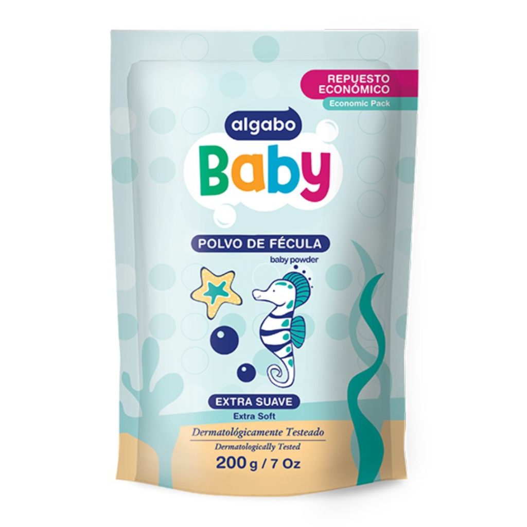 BABY POLVO DE FECULA DOY PACK x200gr. (3330619) (ALGABO KIDS)