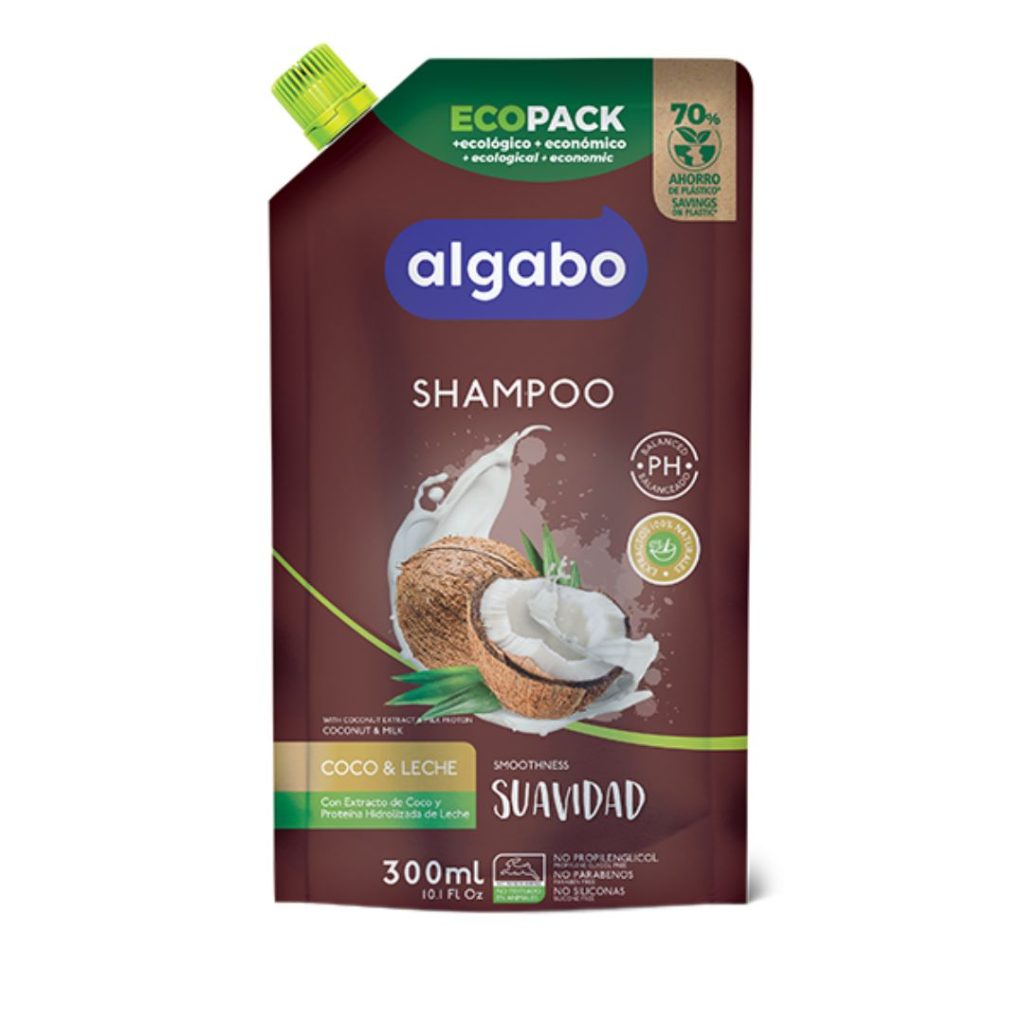 SHAMPOO SUAVIDAD D/PACK x300ml. (6045303) (ALGABO) Box x12