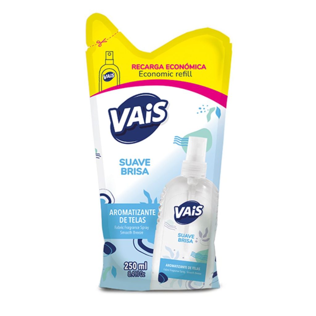 VAIS AROMAT. DE TELA SUAVE BRISA DOY PACK x250ml. (6010458) (ALGABO)