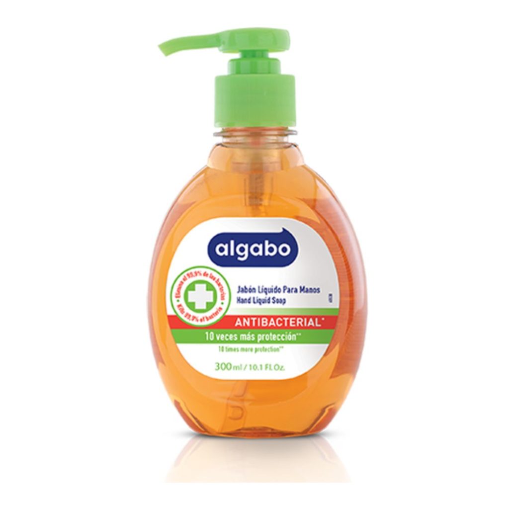 JABON LIQUIDO ANTIBACT. NEUTRO x300ml. (6040368)(ALGABO)
