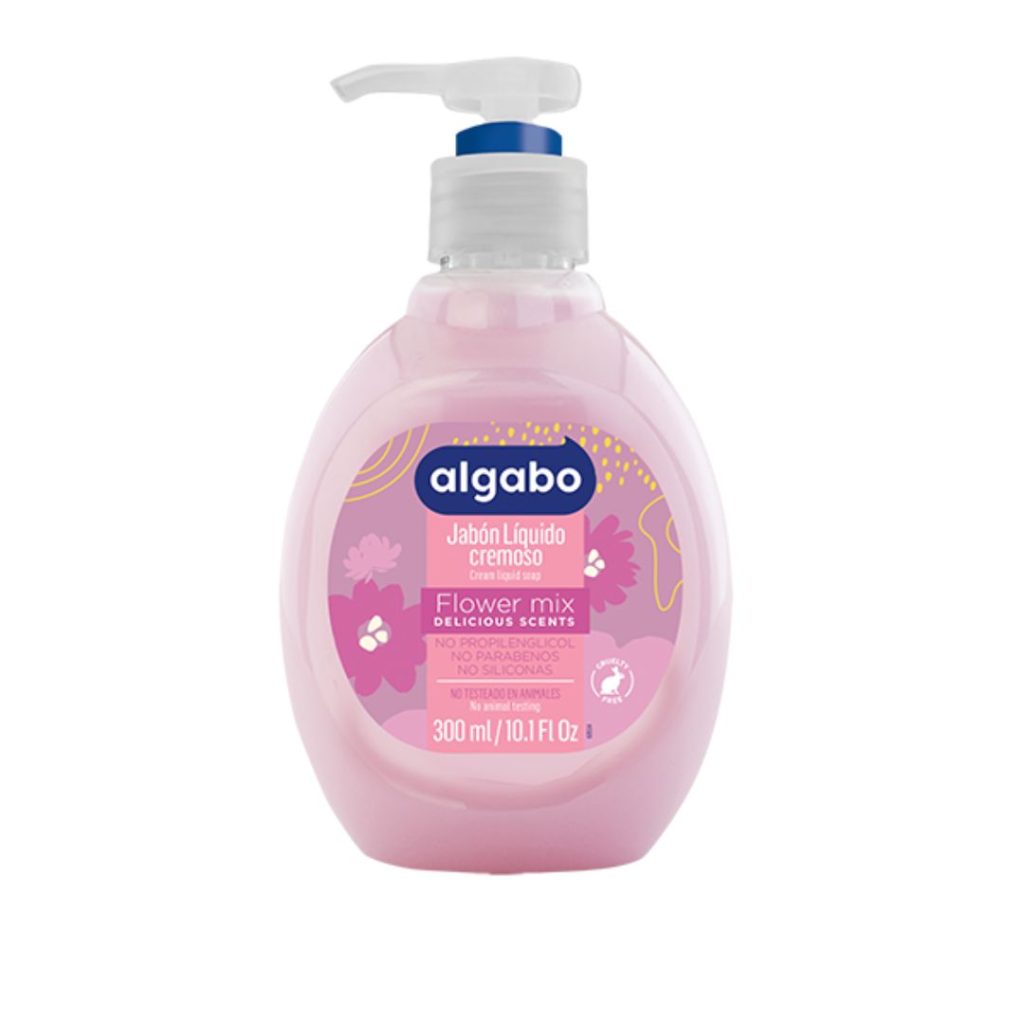JABON LIQUIDO FLOWER MIX x300ml. (6040898)(ALGABO)