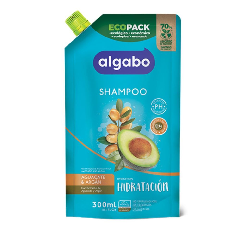 SHAMPOO HIDRATACION D/PACK x300ml. (6043301)(ALGABO)