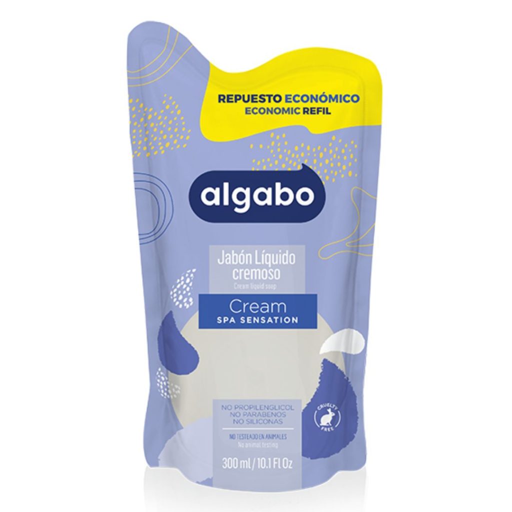 JABON LIQUIDO CREAM D/PACK x300ml. (6040899)(ALGABO)