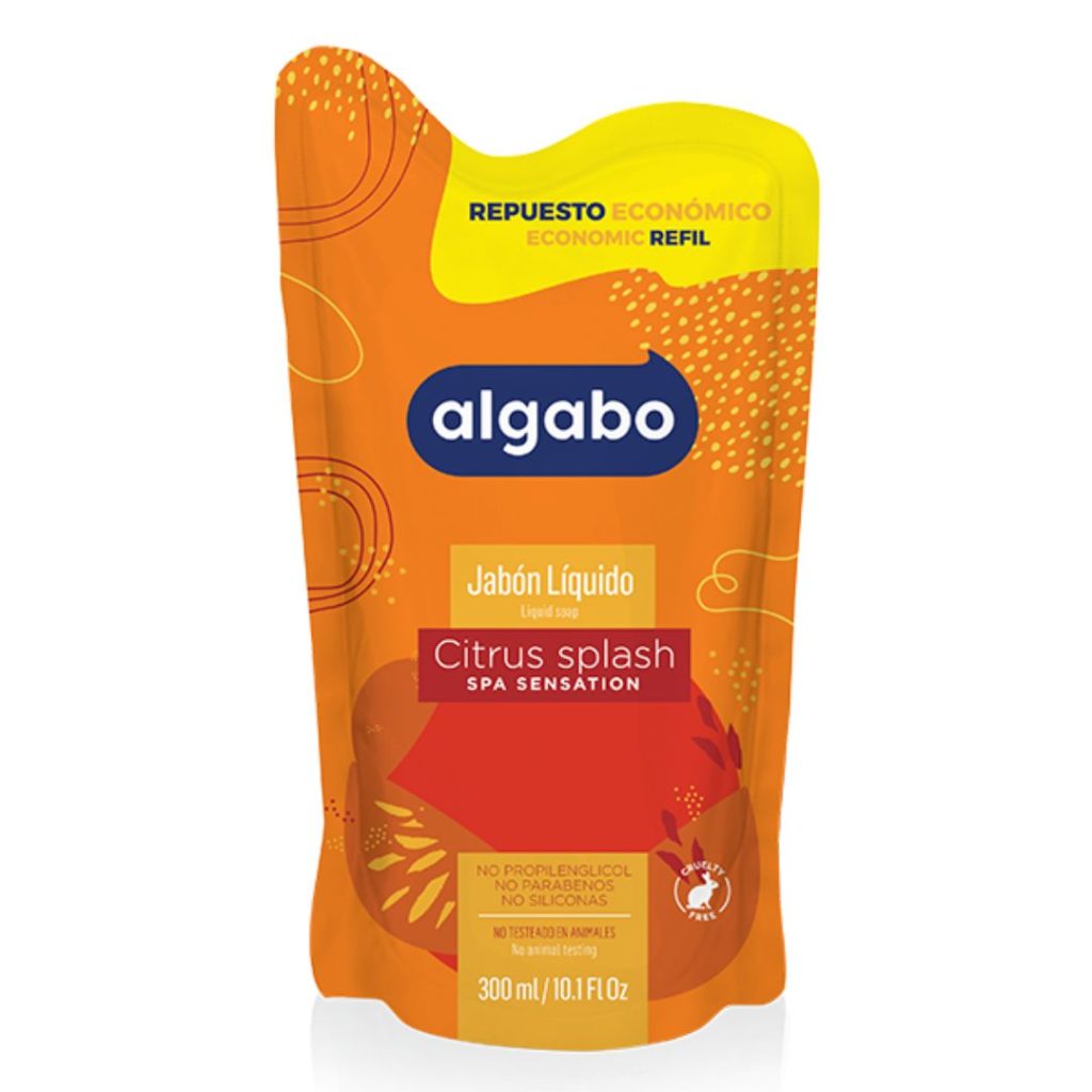 JABON LIQUIDO CITRUS SPLASH D/PACK x300ml. (6040886)(ALGABO)
