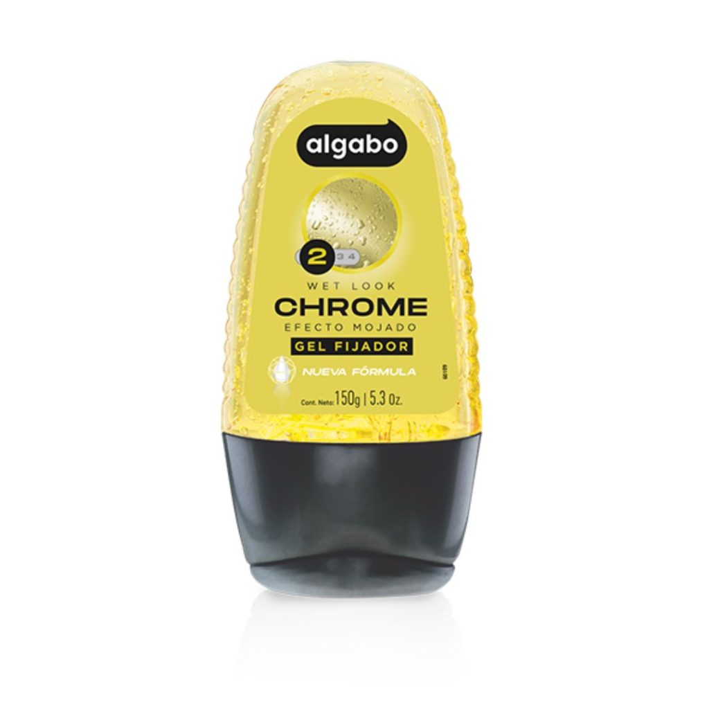 GEL PREMIUM EFECTO HUMEDO CHROME  x150gr. (6090002)(ALGABO)