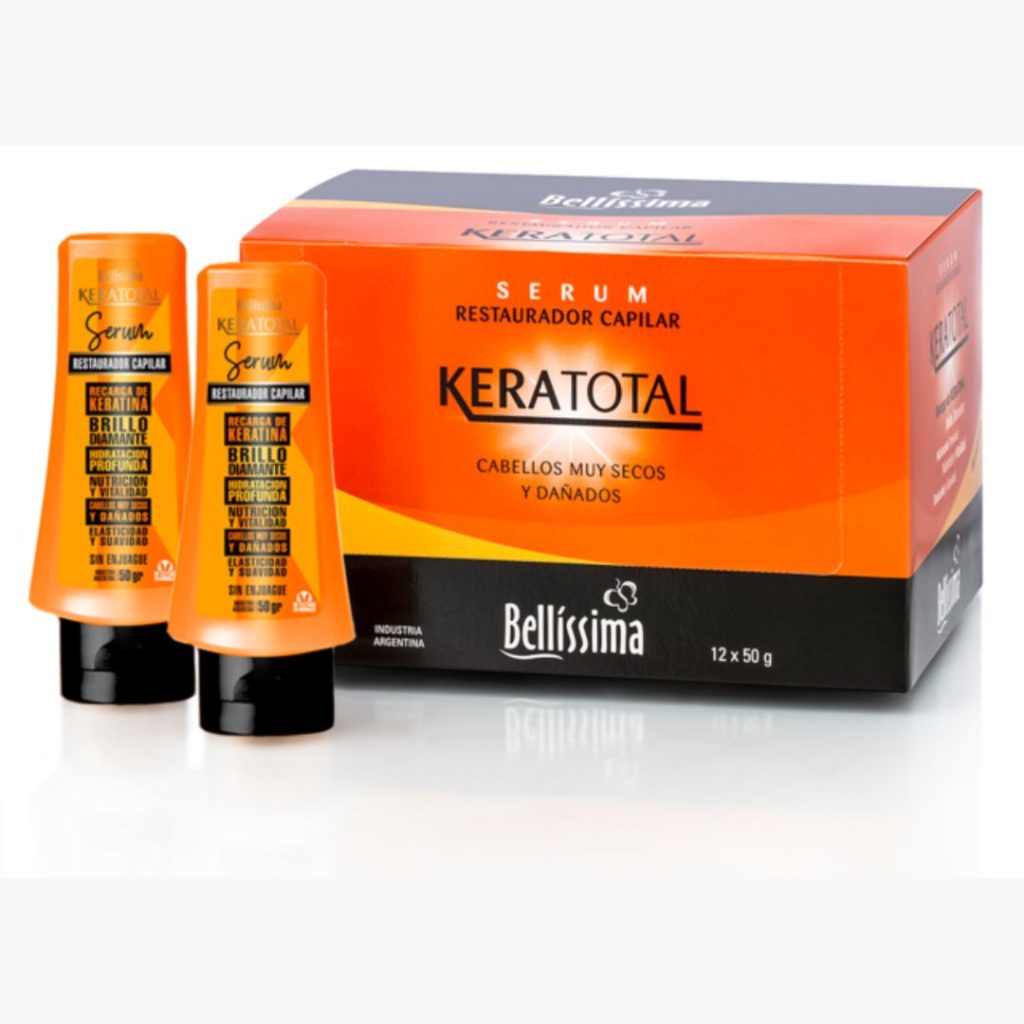 KERATOTAL SERUM DE KERATINA ESTUCHE x12un. x50gr. (BELLISSIMA)