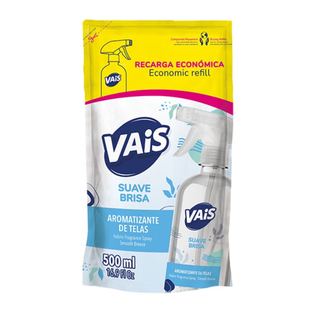 VAIS AROMAT. DE TELA SUAVE BRISA DOY PACK x500ml. (6010457) (ALGABO)