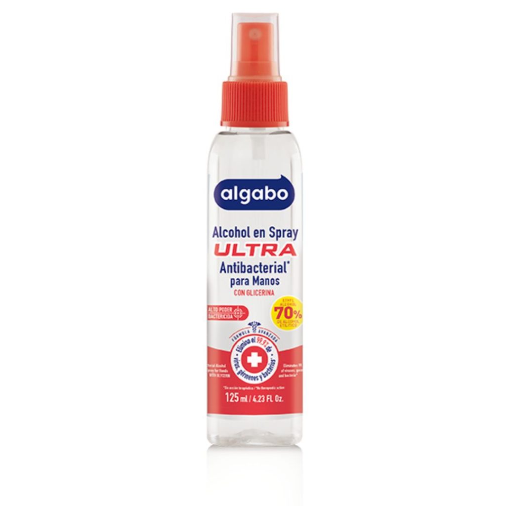 ALCOHOL ANTIBACT. SPRAY ULTRA 70% x125ml. (6040912)(ALGABO)