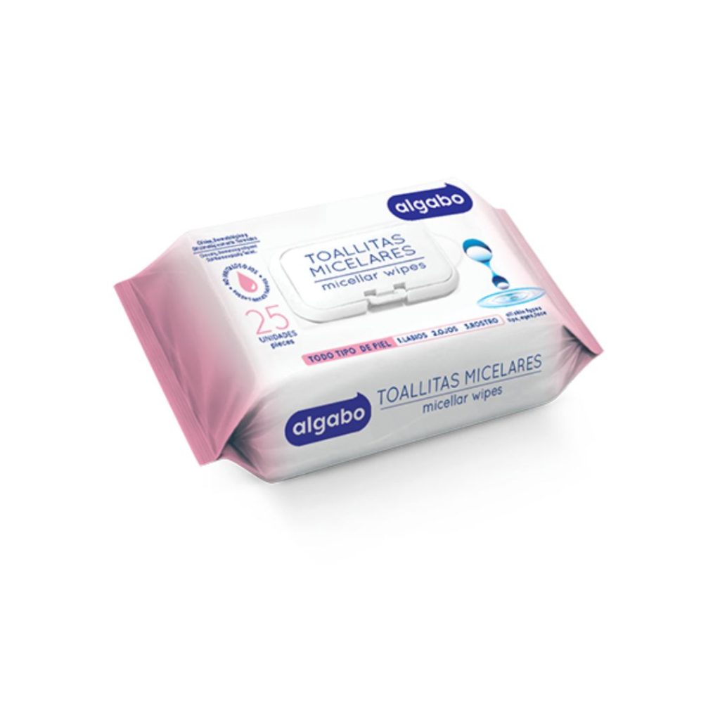 TOALLITAS MICELARES DESMAQ. x25un. (6062004)  (ALGABO)