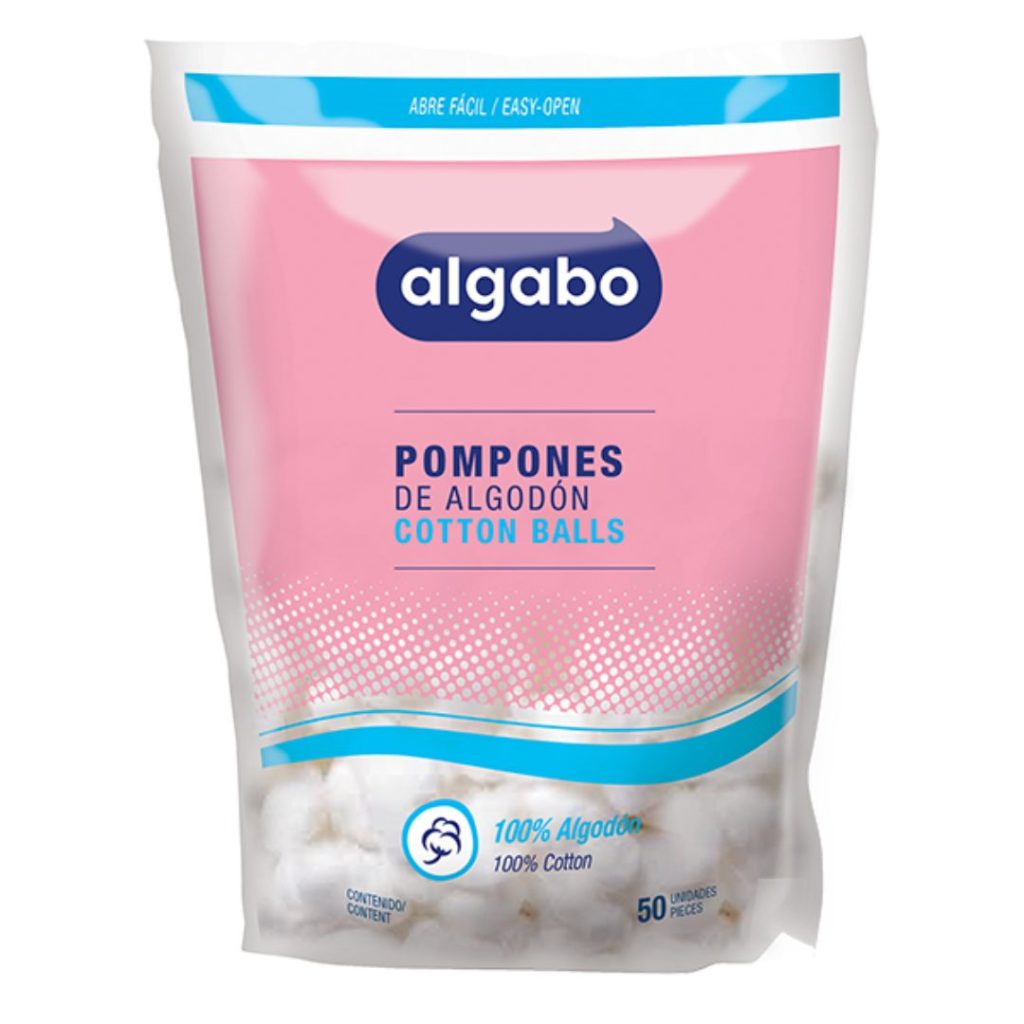 POMPONES DE ALGODÓN x50un. (6062003)(ALGABO)