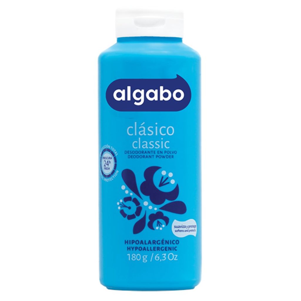 POLVO DESOD. CLASICO x180gr. (6030180)(ALGABO)