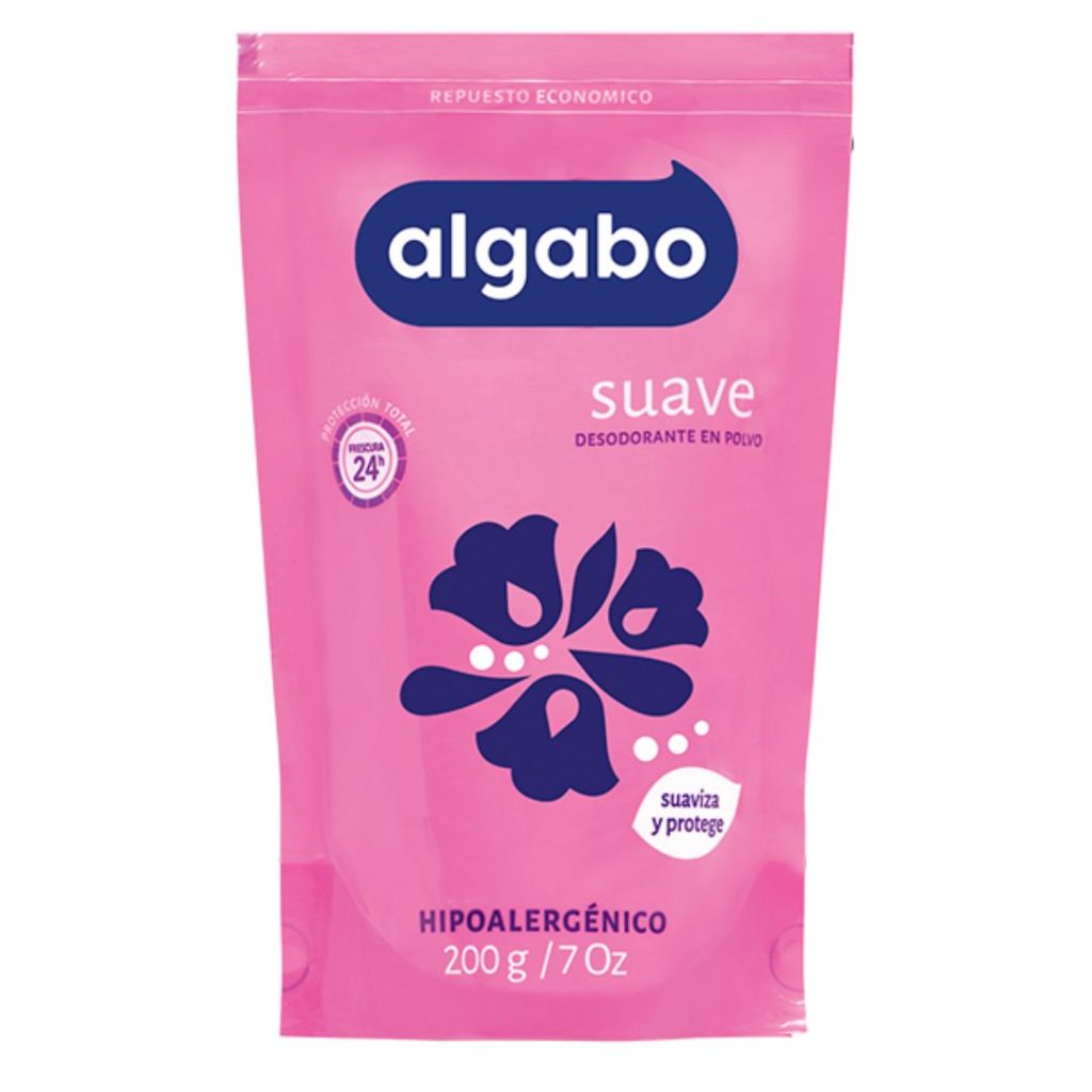 POLVO DESOD. SUAVE BOLSA x200gr. (6030185)(ALGABO)