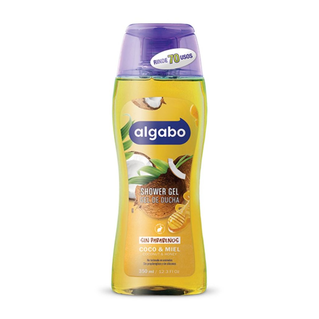 GEL DE DUCHA COCO Y MIEL x350ml. (6040919)(ALGABO)