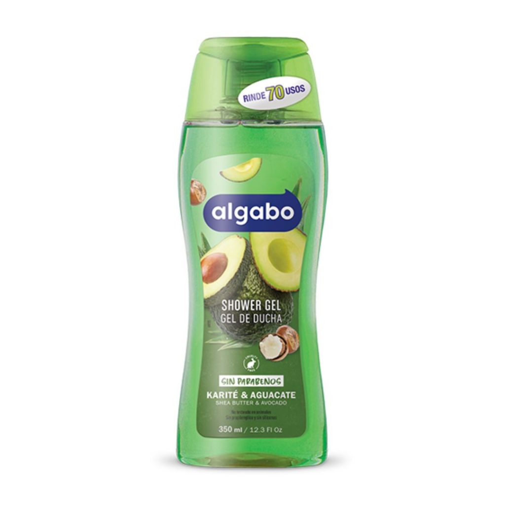 GEL DE DUCHA KARITE Y AGUACATE x350ml. (6040920)(ALGABO)