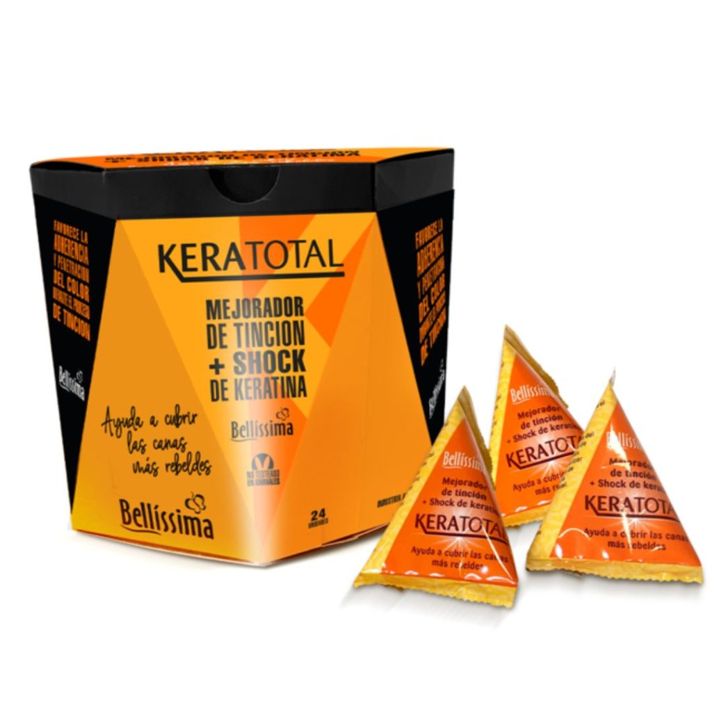 KERATOTAL MEJORADOR DE TINCION ESTUCHE x24un. x5ml. (BELLISSIMA)