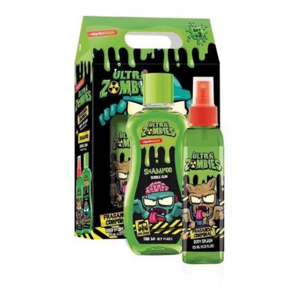 ZOMBIES SET x2 FRAG. CORP. + SHAMPOO (2900004) (ALGABO KIDS)