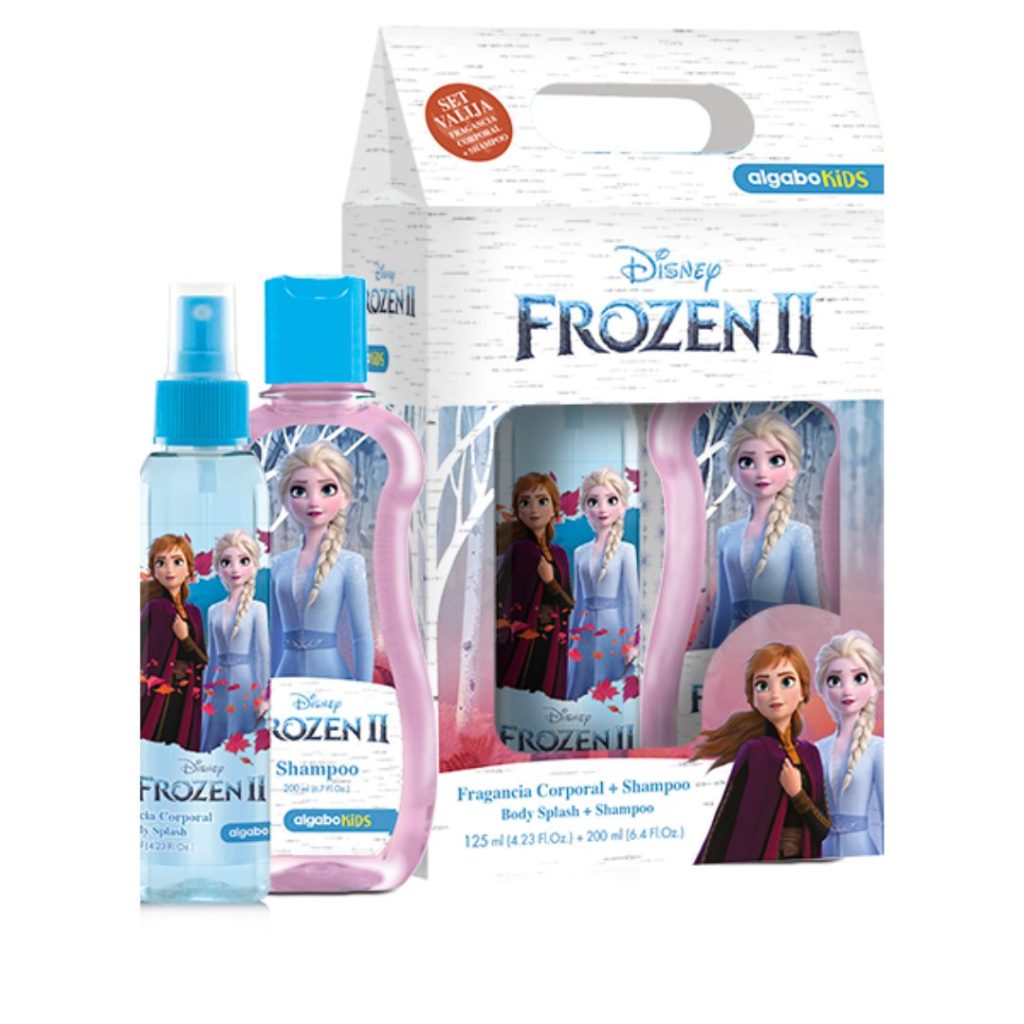FROZEN II SET x2 FRAG. CORP. + SHAMPOO (4000001) (ALGABO KIDS)