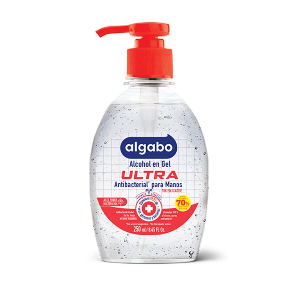 ALCOHOL GEL ULTRA 70% x250ml. (6040926)(ALGABO)