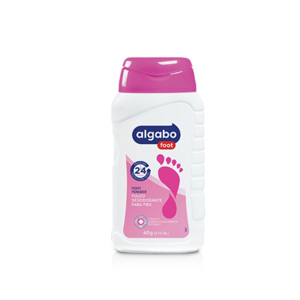 FOOT POLVO DESOD. P/PIES ROSA x60gr. (6030182)(ALGABO)