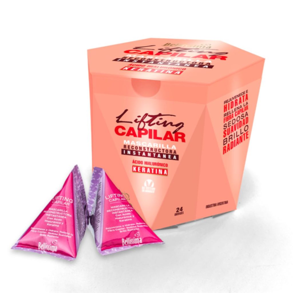 LIFTING CAPILAR MASCARILLA C/ENJ. ESTUCHE x24un. x20gr. (BELLISSIMA)