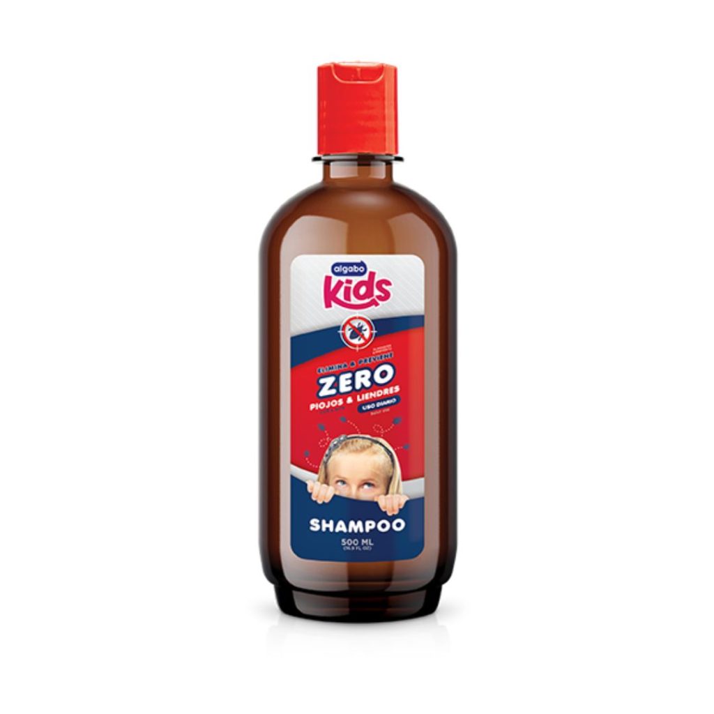 KIDS ZERO SHAMPOO PIOJOS Y LIENDRES x500ml. (3343233) (ALGABO KIDS)