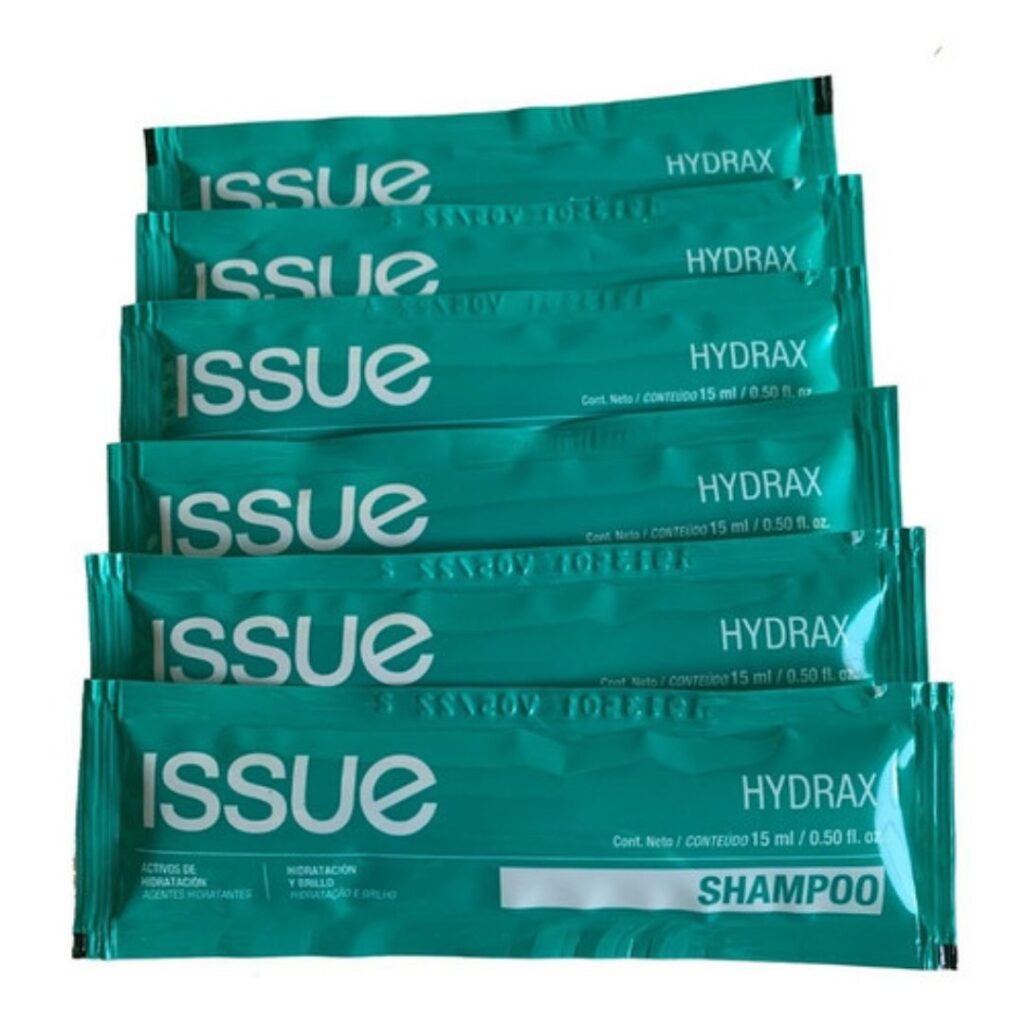 SHAMPOO HYDRAX SACHET x15ml. ESTUCHE x100 un. (ISSUE)