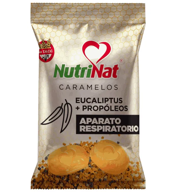 CARAMELOS x50gr. EUCALITUS + PROPOLEO (NUTRINAT)