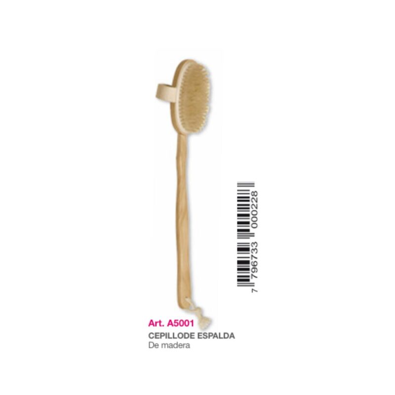 CEPILLO DE ESPALDA MADERA A-5001 (APPER)