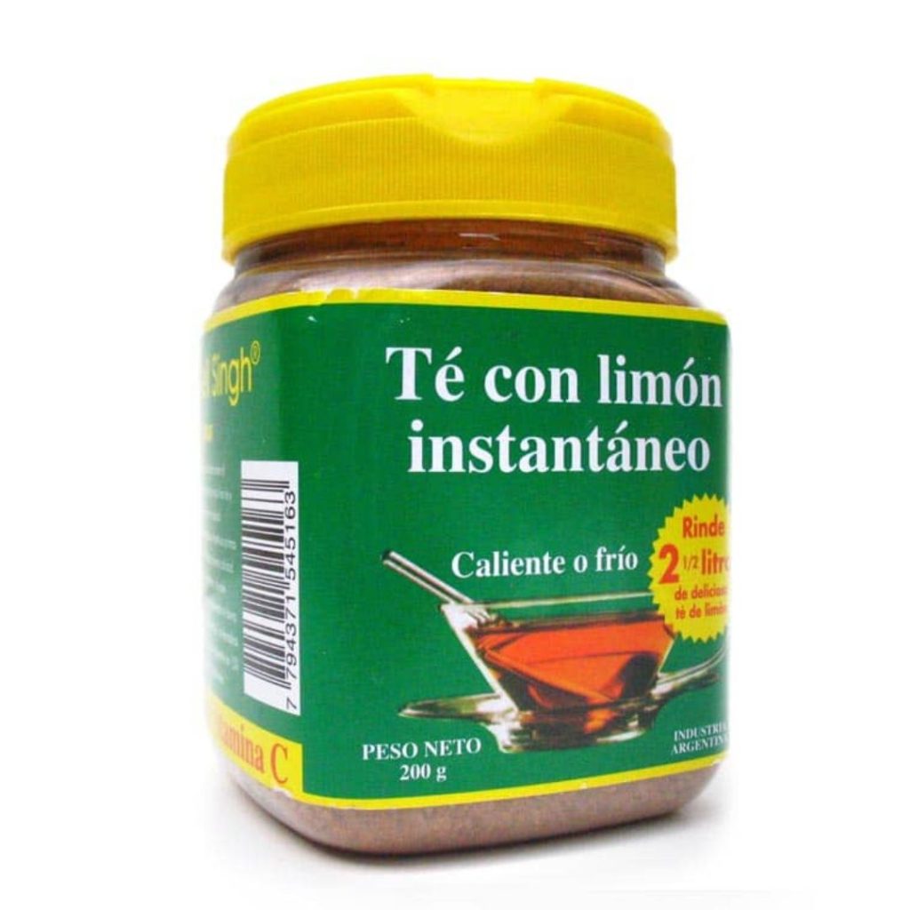 TE INSTANTANEO C/LIMOM x200gr. (DHARAM SINGH)