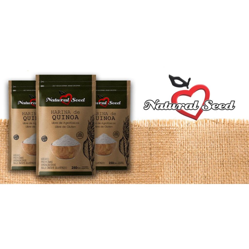 HARINA DE QUINOA x250gr. (NATURAL SEED)