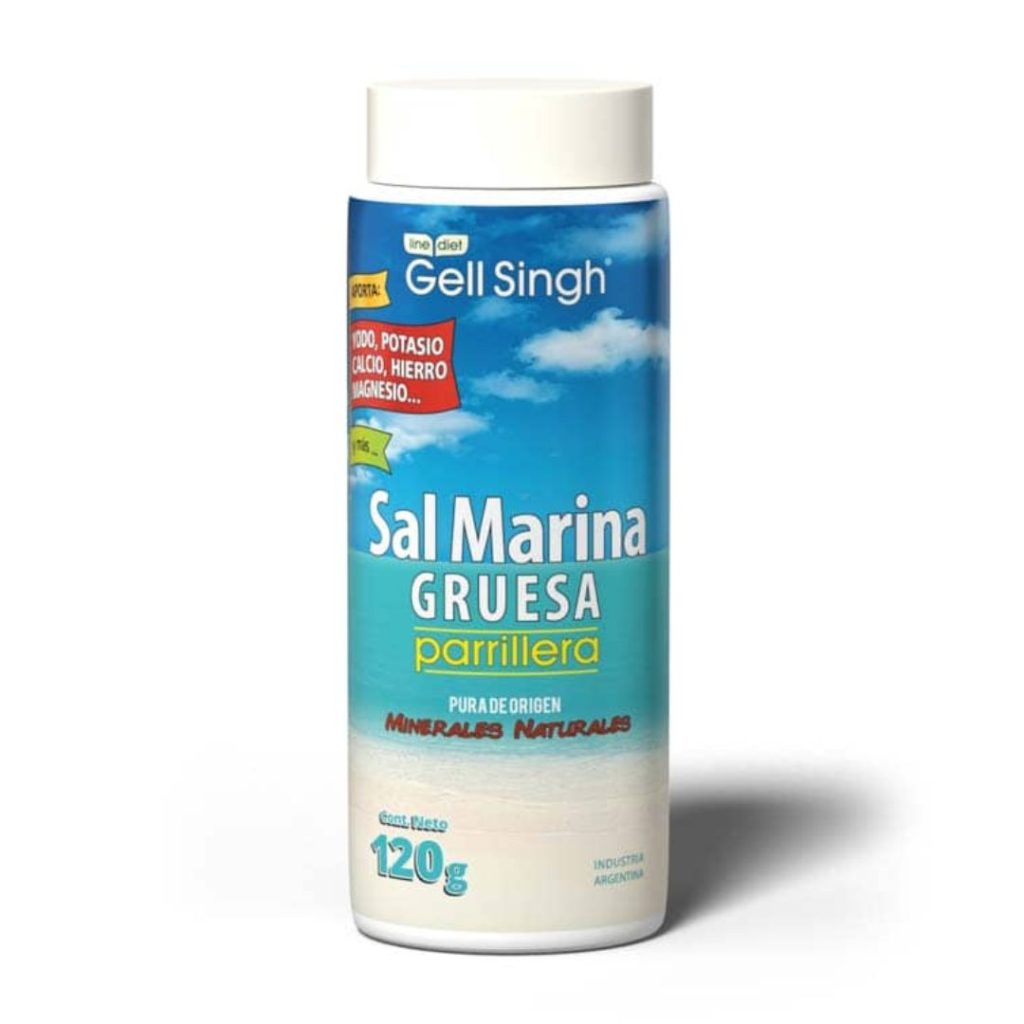 SAL MARINA GRUESA SALERO x120gr. (DHARAM SINGH)