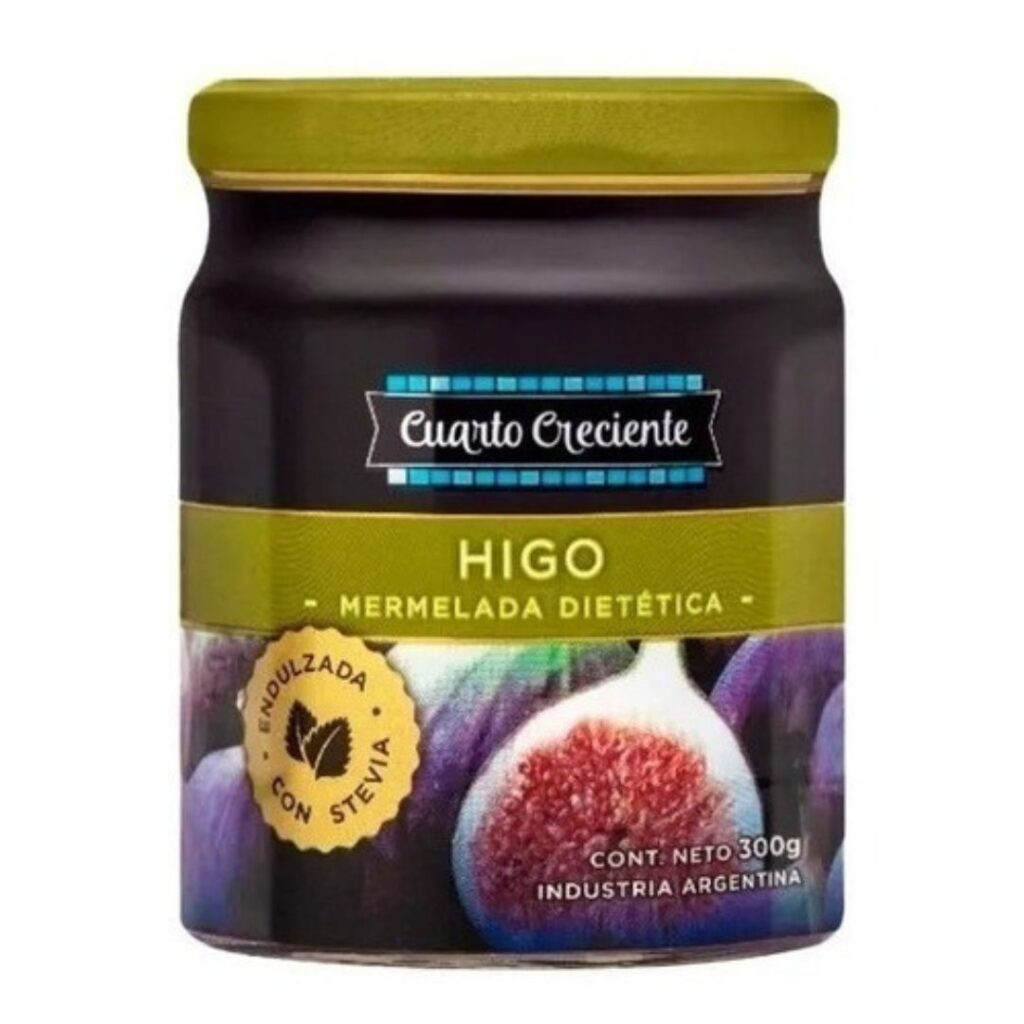 MERM. DE HIGO C/STEVIA x300gr. (CUARTO CRECIENTE)