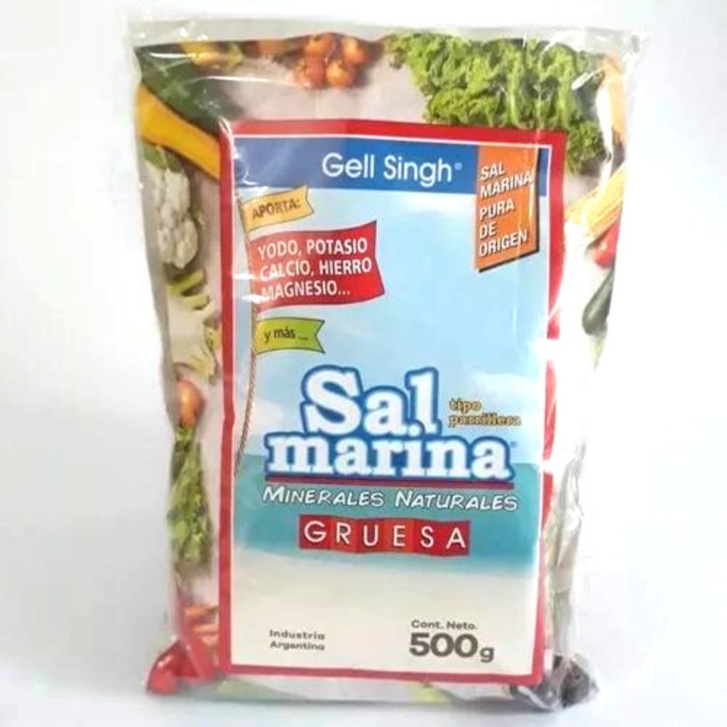 SAL MARINA GRUESA BOLSA x500gr. (DHARAM SINGH)