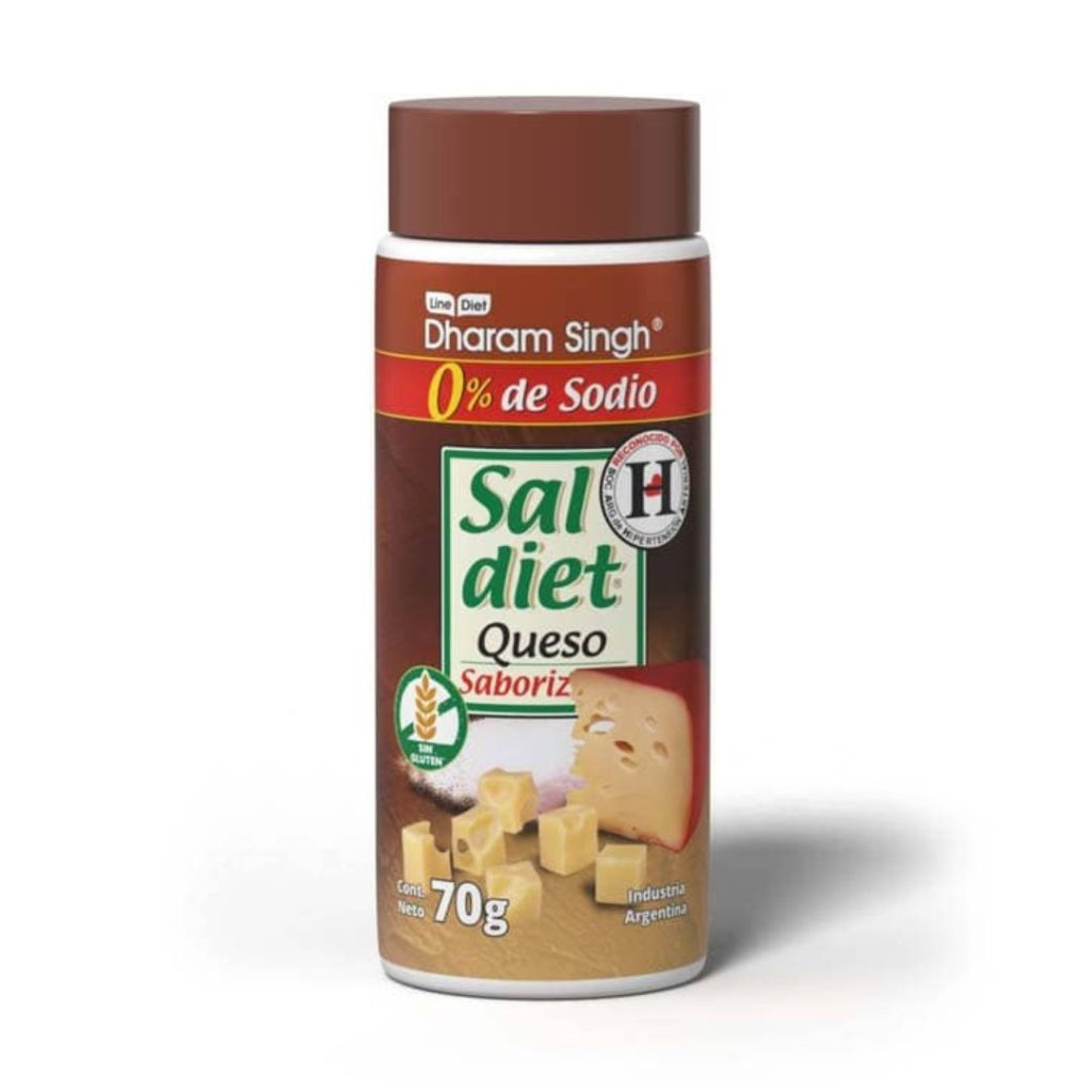SAL DIET QUESO x70gr. (DHARAM SINGH)