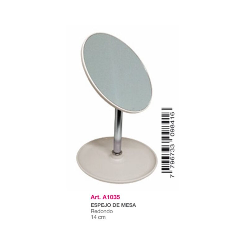 ESPEJO DE MESA CON PIE A-1035 (APPER)