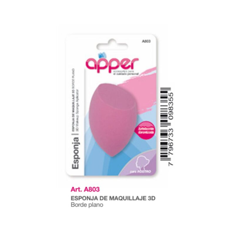 ESPONJA/CISNE DE MAQ. 3D B. PLANO A-803 (APPER)