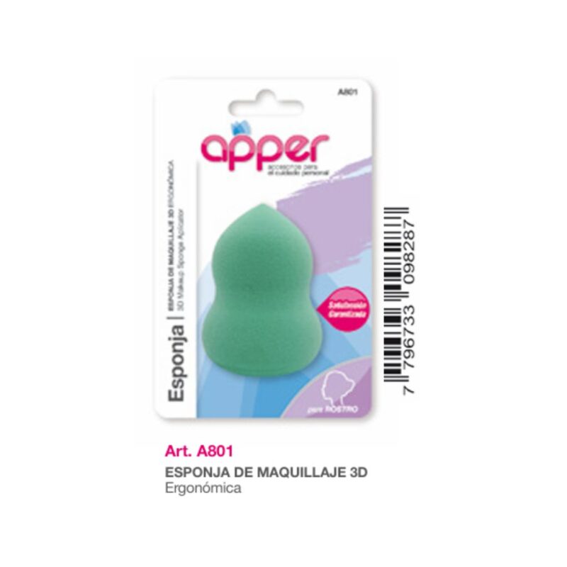 ESPONJA/CISNE DE MAQ. 3D ERGON. A-801 (APPER)