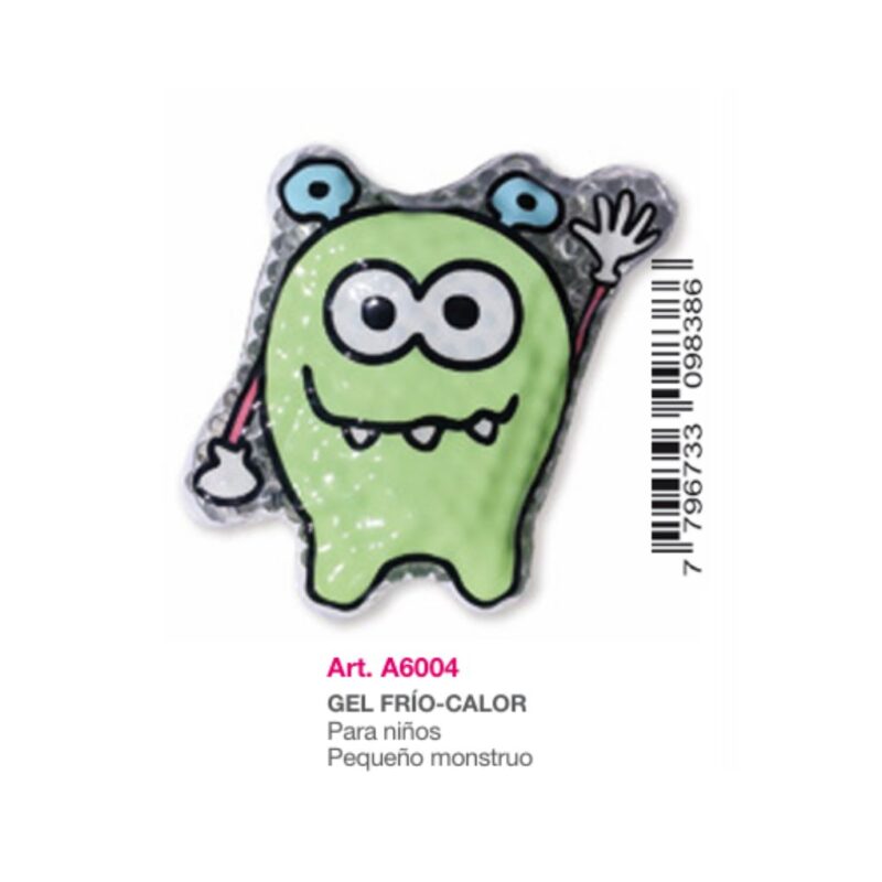 GEL FRIO-CALOR P/NIÑOS MONSTER A-6004 (APPER)