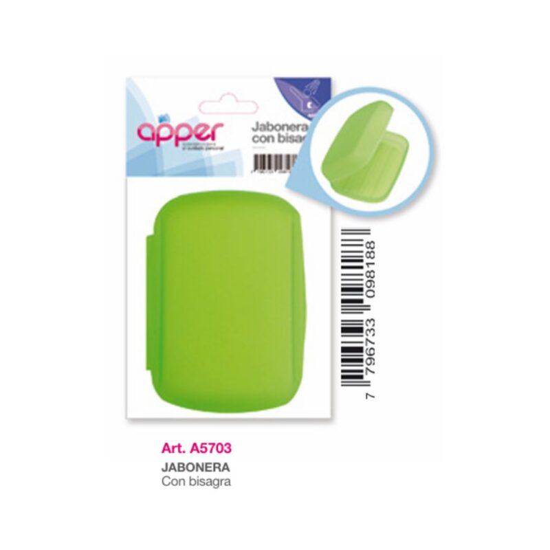 JABONERA CON BISAGRA A-5703 (APPER)