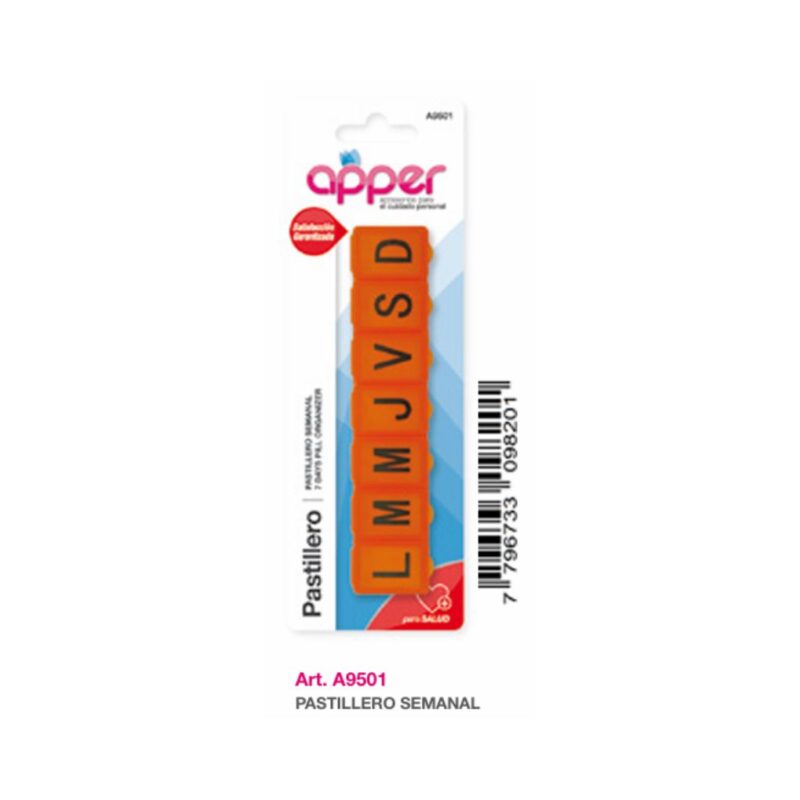 PASTILLERO SEMANAL A-9501 (APPER)