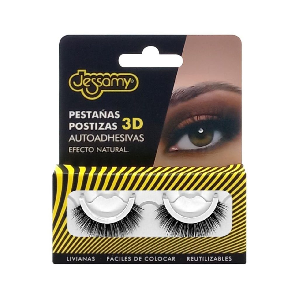 PESTAÑAS POSTIZAS 3D AUTOADH. G-41 P-22901 (JESSAMY)