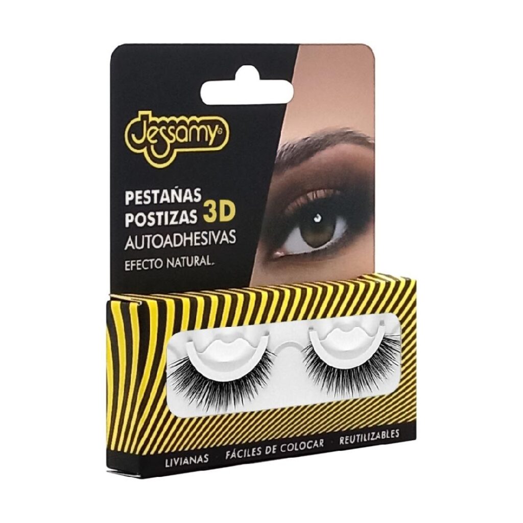 PESTAÑAS POSTIZAS 3D AUTOADH. F-51 P-22902 (JESSAMY)