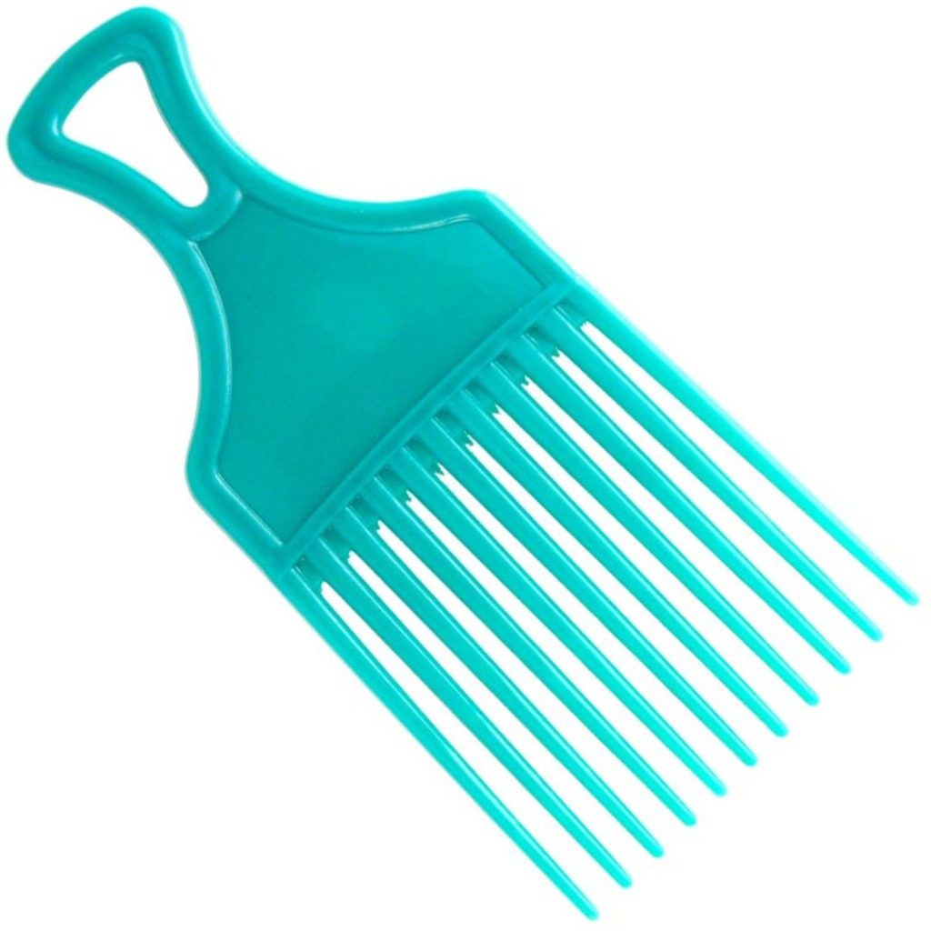 PEINE PLASTICO AFRO TENEDOR J-6802 (JESSAMY)