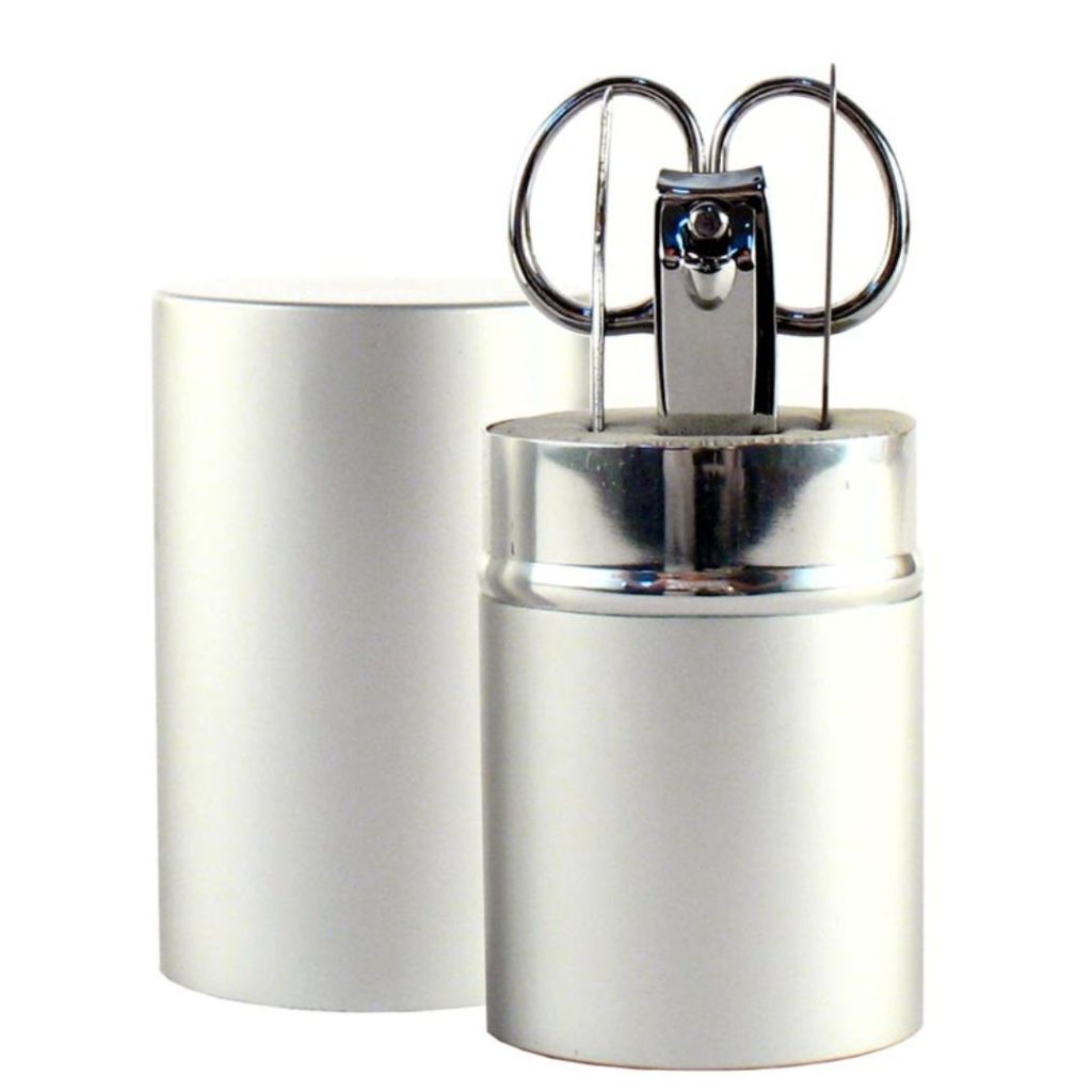 SET DE MANICURA TUBO x 4 PIEZAS N-501 (JESSAMY)