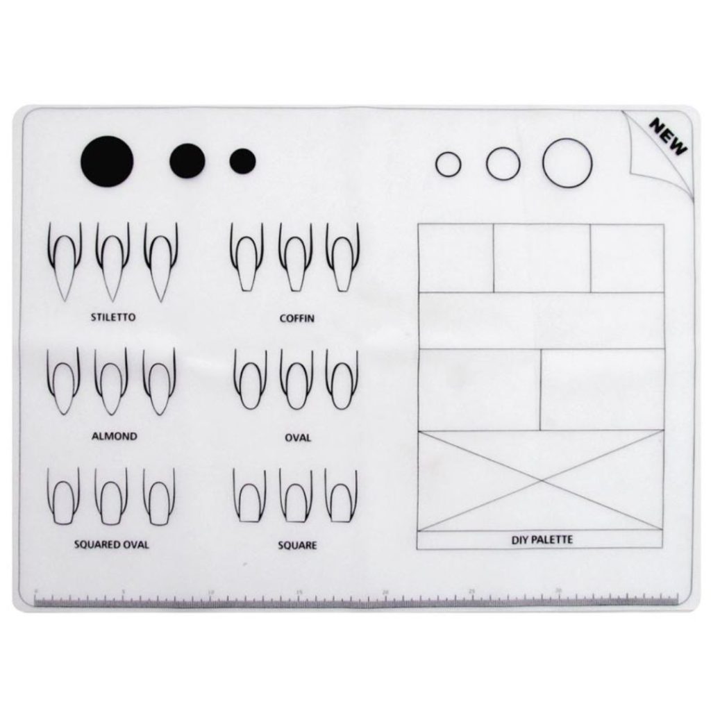 PLANCHA SILICONA PARA UÑAS U-101 (JESSAMY)