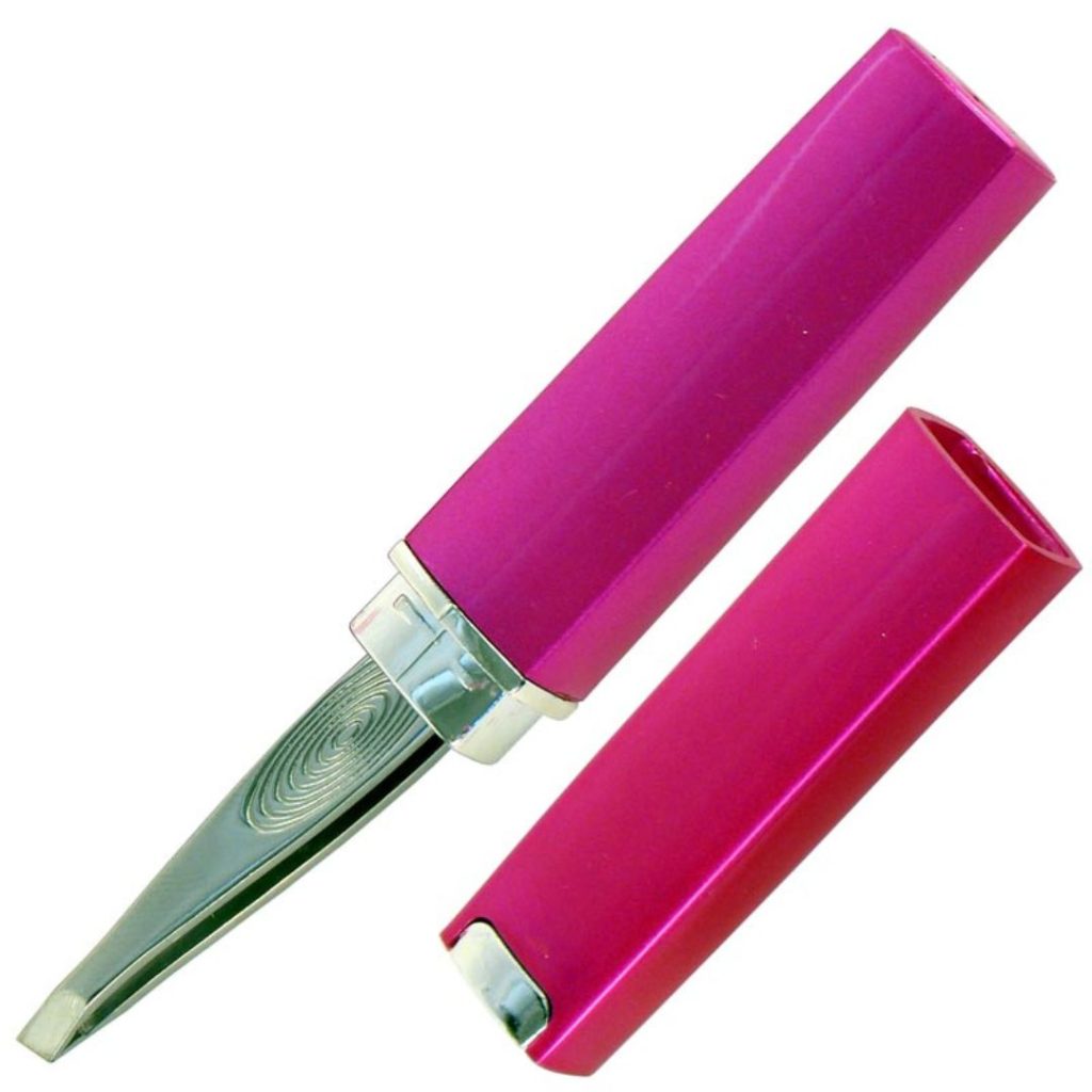 PINZA DE DEP. SESGADA STAINLESS C/ESTUCHE J-49 (JESSAMY)